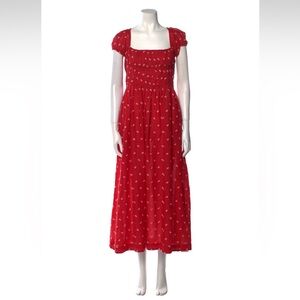 Rare Dôen floral embroidered maxi dress